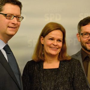 Nancy Faeser, Thorsten Schäfer-Gümbel, Michael Roth
